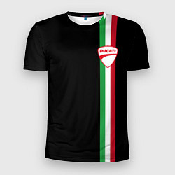 Мужская спорт-футболка DUCATI MOTOCYCLE ITALY LINE