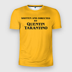 Мужская спорт-футболка Срежиссировано Квентином Тарантино