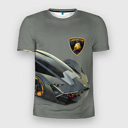 Футболка спортивная мужская Lamborghini concept 2020, цвет: 3D-принт