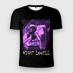 Футболка спортивная мужская Night Lovell Art, цвет: 3D-принт