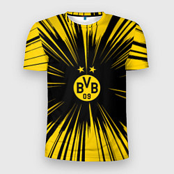 Футболка спортивная мужская Borussia Dortmund Crush Theme, цвет: 3D-принт