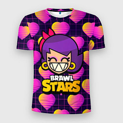 Мужская спорт-футболка Brawl Stars Лола и сердечки