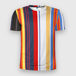 Мужская спорт-футболка Stripes Abstract