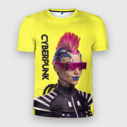 Мужская спорт-футболка Cyberpunk Панк