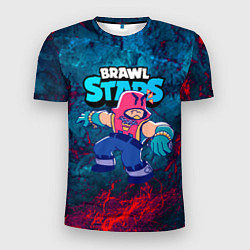 Футболка спортивная мужская ГРОМ BRAWL STARS GROM, цвет: 3D-принт