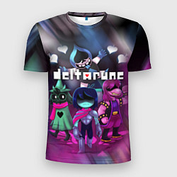 Мужская спорт-футболка DELTARUNE ГЕРОИ В БОЙ!