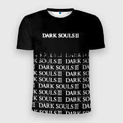 Футболка спортивная мужская Dark souls 2 темные души, цвет: 3D-принт