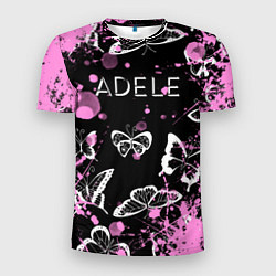 Мужская спорт-футболка Adele - Бабочки