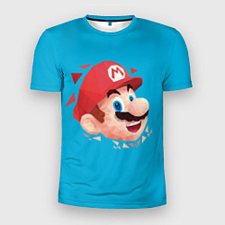 Футболка спортивная мужская Mario арт, цвет: 3D-принт