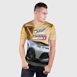 Футболка спортивная мужская Игрище Forza Horizon 5, цвет: 3D-принт — фото 2