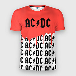 Мужская спорт-футболка Ac dc rock