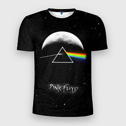 Мужская спорт-футболка PINK FLOYD LOGO ПИНК ФЛОЙД ЗВЕЗДЫ