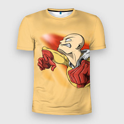 Мужская спорт-футболка Сайтама - One Punch Man