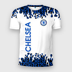 Футболка спортивная мужская Chelsea челси спорт, цвет: 3D-принт