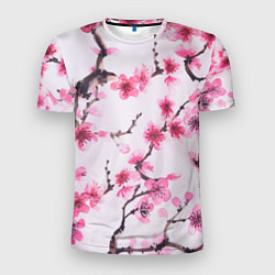 Мужская спорт-футболка Мазки весны