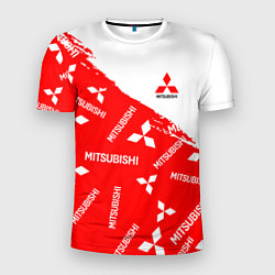 Футболка спортивная мужская Mitsubishi Паттерн, цвет: 3D-принт