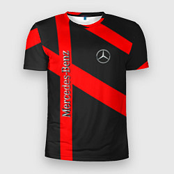Футболка спортивная мужская Mercedes мерседес amg, цвет: 3D-принт