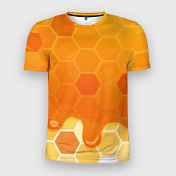 Мужская спорт-футболка Мёд от пчёл