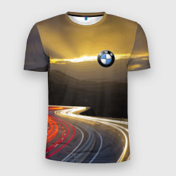 Мужская спорт-футболка BMW Night route
