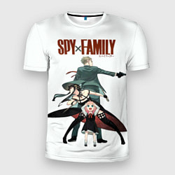 Футболка спортивная мужская Spy Family, цвет: 3D-принт