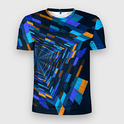 Футболка спортивная мужская Geometric pattern Fashion Vanguard, цвет: 3D-принт