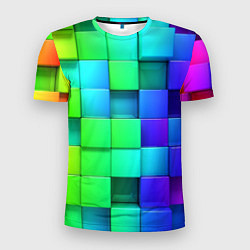 Мужская спорт-футболка Color geometrics pattern Vanguard