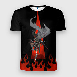 Мужская спорт-футболка Летящая Хяккимару