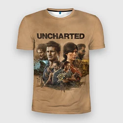 Футболка спортивная мужская Uncharted Анчартед, цвет: 3D-принт