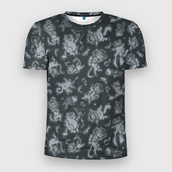 Мужская спорт-футболка Морские Котики: Черный
