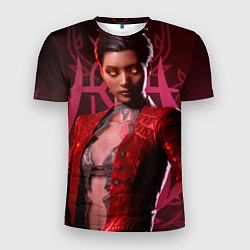 Футболка спортивная мужская Vampire: The Masquerade - Bloodhunt Кровавая Вальк, цвет: 3D-принт