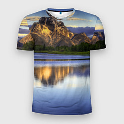 Мужская спорт-футболка Горы mountains