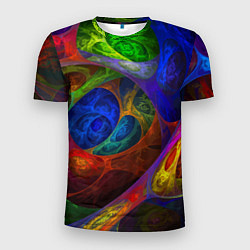 Мужская спорт-футболка Абстрактная мультивселенная паттерн Abstraction