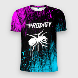 Футболка спортивная мужская The prodigy neon, цвет: 3D-принт