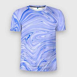 Футболка спортивная мужская Abstract lavender pattern, цвет: 3D-принт