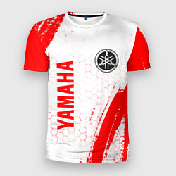 Мужская спорт-футболка ЯМАХА Краски