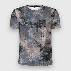 Мужская спорт-футболка Дюна Харконены пустынный камуфляж