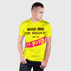 Футболка спортивная мужская Never Mind the Bollocks, Heres the Sex Pistols, цвет: 3D-принт — фото 2