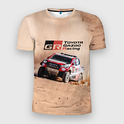 Футболка спортивная мужская Toyota Gazoo Racing Desert Rally, цвет: 3D-принт