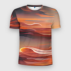 Мужская спорт-футболка Буря в пустыне