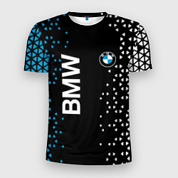 Футболка спортивная мужская BMW Абстракция, цвет: 3D-принт