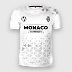 Футболка спортивная мужская Monaco Champions Униформа, цвет: 3D-принт