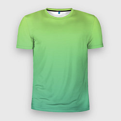 Мужская спорт-футболка Shades of Green GRADIENT