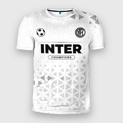 Мужская спорт-футболка Inter Champions Униформа
