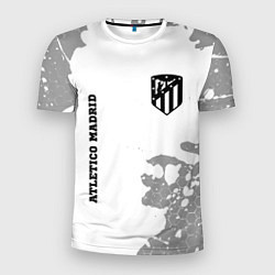 Мужская спорт-футболка Atletico Madrid Sport на темном фоне