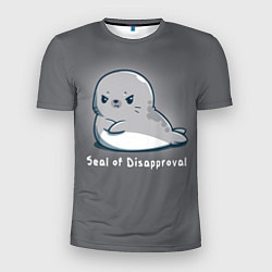 Футболка спортивная мужская Seal of Disapproval, цвет: 3D-принт