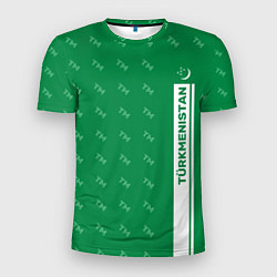 Мужская спорт-футболка Turkmenistan TM Турменистан