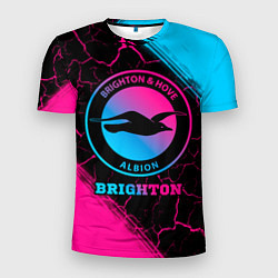 Мужская спорт-футболка Brighton Neon Gradient