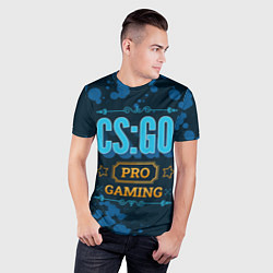 Футболка спортивная мужская Игра CS:GO: PRO Gaming, цвет: 3D-принт — фото 2