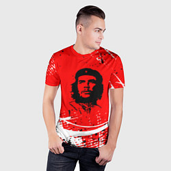 Футболка спортивная мужская CHE GUEVARA - КРАСКА, цвет: 3D-принт — фото 2