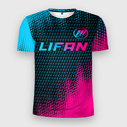 Мужская спорт-футболка Lifan Auto Neon Gradient